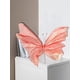 thumbnail image 3 of Decoración de pared con mariposas artificiales 3D de colores, decoración de mariposas falsas de gasa, apliques de mariposas artificiales de realidad de malla de mariposa falsa, para decoración de pare, 3 of 7