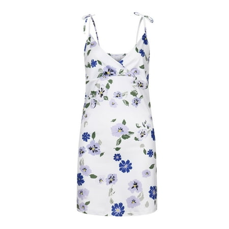 

Women s Fashion Casual Printing Suspender Bra Sleeveless Slim Dress