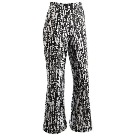 pants elastic waist travel leg wide walmart
