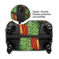 thumbnail image 4 of Daiia Palm Leaves And Tropical Flowers Luggage Cover, Thickened Washable Travel Luggage Covers, Elastic Unique Baggage Covers for 18-20 inch Luggage-Large, 4 of 9