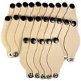thumbnail image 1 of Leather Neckerchief Slides 25 Pack – Pre-Cut Vegetable Tanned Tooling Leather With Snaps, 1 of 7