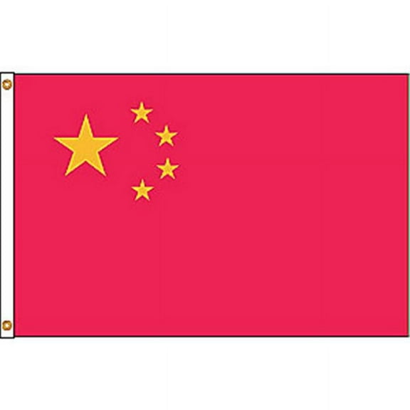 5 ft. X 8 ft. Nyl-Glo China Flag
