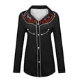 thumbnail image 3 of FYDUU Boys Shirts Casual Boy's Western Cowboy Shirt Kids Button-Down Shirts Regular Fit Long Sleeve Shirts Dress Blouses Festival Party Tops 6-7 Years, 3 of 3