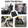 thumbnail image 3 of Masteelf Wheelchair Accessories Seat Cushion 45.00X42.00X1.00CM Black, 3 of 8