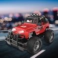 thumbnail image 3 of Coche de carreras con control remoto HUOGUO, inalámbrico de cuatro vías con luces, 3 of 5