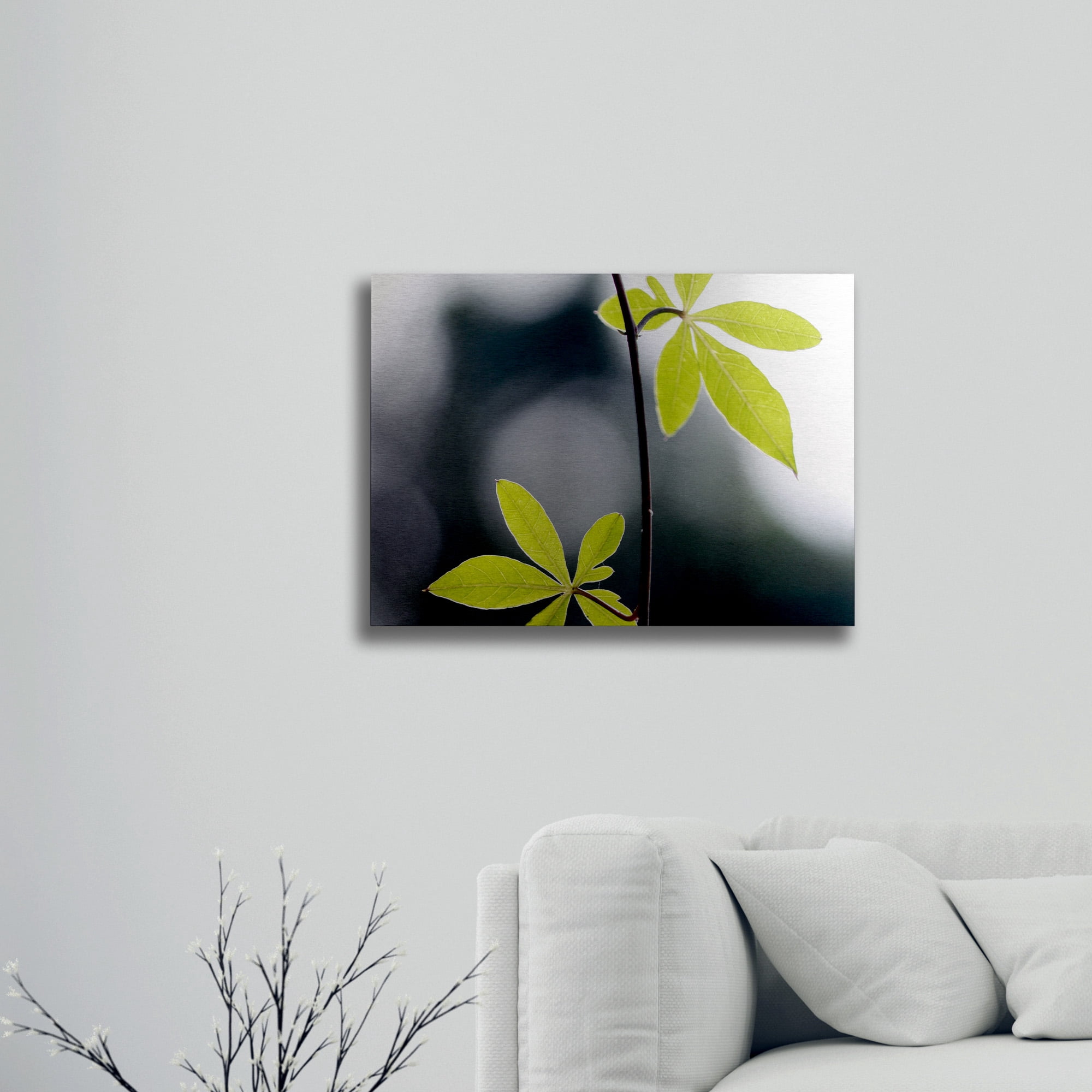 Trademark Fine Art 'Two of Us' Brushed Aluminum Wall Art Art by Beata Czyzowska Young