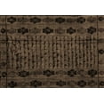thumbnail image 1 of Ahgly Company Indoor Rectangle Abstract Brown Modern Area Rugs, 5' x 8', 1 of 4