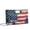 American Flag Palm Tree Bird, variant on FOR U DESIGNS Hippie Floral Print PU Leather Clutch Purse with Chain, Ladies Top Handle Purse for Formal Weddings, Party, Banquet, Prom