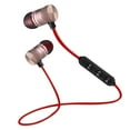 thumbnail image 1 of Headphone, Portable   Stable Paring Sports Earphone Headphone Headset With Rubber Earbuds For / IOS,Wear Like A Necklace, 1 of 8