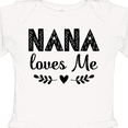 thumbnail image 4 of Inktastic Nana Baby Girl Clothes Girls Long Sleeve Baby Bodysuit, 4 of 5
