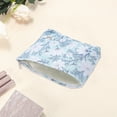 thumbnail image 3 of Unique Bargains 1 Pc Gesang Flower Drawstring Makeup Bag for Vacation Business Travel Polyester blue, 3 of 5