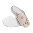 thumbnail image 3 of Balery Animals Riding Across The Sky1 Pattern Women's Fuzzy Memory Foam Slippers Fluffy Winter House Shoes Indoor and Outdoor-35/36, 3 of 7