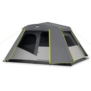 CORE 11 x 9 6 Person Instant Cabin Camping Tent with Full Rainfly, 27lbs