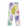 thumbnail image 5 of Daiia Cute Chameleons Men's Sleep Pant with Pockets and Drawstring,Pajama Pants-Small, 5 of 9