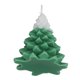thumbnail image 5 of Velas con forma de árbol de Navidad, exquisitas decoraciones de mesa perfumadas, velas navideñas para dormitorio, habitación, blanco y verde, 5 of 5