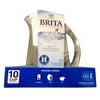 Brita Water Filtration System Kit: 1 Pitcher (Large Capacity) Plus 2 Fliters