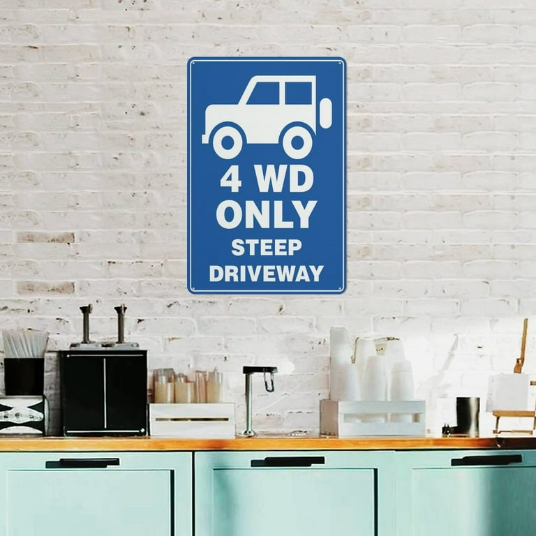 Amazon.com : Steep Driveway Drive Carefully Sign Driveway