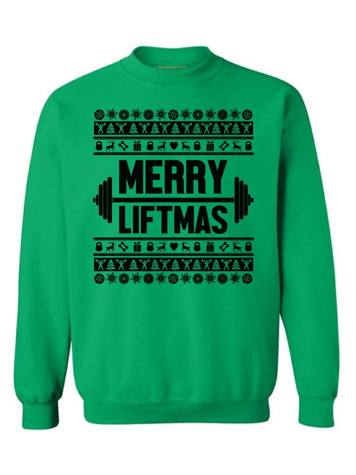 Awkward Styles Merry Liftmas Sweatshirt Merry Christmas Sweater Ugly Christmas Sweatshirt