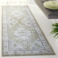 thumbnail image 2 of SAFAVIEH Tucson Natalie Oriental Machine Washable Runner Rug, Green/Beige, 2'6" x 10', 2 of 11