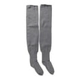 thumbnail image 4 of Charmgo Thigh High Stockings Clearance, Women Soild Plus Size Over Knee Cotton Socks Extra Long Extra Thick Thigh Socks Tall Socks, Compression Stockings for Women Grey A, 4 of 7