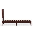 thumbnail image 5 of Farmhouse Solid Wood Platform Bed in Twin - Classic Cherry, 5 of 9