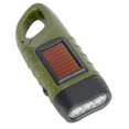 thumbnail image 1 of 1 Piece Portable Solar Powered Led Flashlight With Dynamo Crank For Camping, Mountaineering And Tent Riilq, 1 of 4
