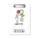 thumbnail image 1 of Halloween decapitado fantasma Horus Portapapeles Carpeta de escritura Placa de soporte A4, 1 of 4