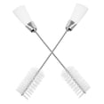 thumbnail image 3 of Mobutofu 2Pcs Saxophone Maintenance Brush Iron Silver Portable Cleaning Tool, 3 of 8