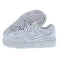thumbnail image 4 of New Balance 550 PS Girls Shoes Size 1, Color: White/White, 4 of 4