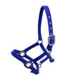 thumbnail image 2 of maskred Padded Halter Pony Bridle Head Collar Zinc Alloy Great Resilience Handily Wear Rustproof Solidness Professional Headstall Blue S, 2 of 6