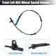 thumbnail image 4 of 2 uds Sensor de velocidad de rueda ABS Unique Bargains para BMW 525i Base 3.0L L6 - Gas 2006-2007, 4 of 6