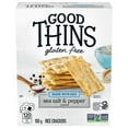thumbnail image 1 of Good Thins, Sea Salt & Pepper, Gluten Free Rice Crackers, 1 of 7