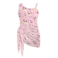 thumbnail image 6 of Tutolipy Puppy Ice Cream Pattern Girls One Piece Swimsuit, Mesh Cover Up Mesh Cover Up Skirt One Piece Bathing Suit for Girls for Vacation 11-12 Years Old, 6 of 10