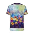 thumbnail image 3 of Rocae Spring Flower Seasonal for Breathable Men's Baseball T-Shirt Fashionable Casual Baseball Jersey, Moisture-wicking Sportswear Small, 3 of 9
