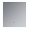 thumbnail image 2 of Lexora Home Lugano 30" x 32" LED Mirror with Defogger, 2 of 6