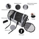 thumbnail image 2 of Bolsa plegable para perros y mascotas, para coche, tela Oxford, para cachorros, gatitos, ligera Grey_S jinwen Portador de caja suave plegable, 2 of 8