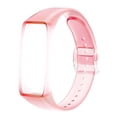 thumbnail image 5 of Soft Bracelet Clear Watchband Replacement Silicone Transparent Strap ROSE RED, 5 of 8