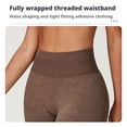 thumbnail image 3 of Pantalones cortos de entrenamiento for mujer, cintura alta, control de barriga, sin costuras, yoga, gimnasio, ciclismo, pantalones cortos activos, 3 of 7