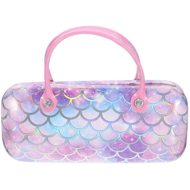 WORGEOUS Caja de gafas para niños portátiles Caja de gafas para niños Caja de mano Caja de gafas de mano Caja de gafas de sol