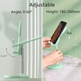 thumbnail image 3 of Support de Cellulaire pour Bureau Mignon Lapin Hauteur Angle Réglable Support de Tablette Compatible avec iPhone, iPad, Tablettes, Kindle, Switch, Téléphone Intelligent (Vert), 3 of 5