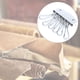 thumbnail image 5 of Llavero De Llaves Monedero Bolso De Cuero Hardware Llavero Organizador Titular 6 Ganchos Clip De Cierre Plata, 5 of 7