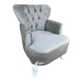 thumbnail image 2 of Sillon Vintage Individual Terciopelo Silver, 2 of 3