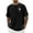Black, variant on Wyobmus Mens Casual Short Sleeve Shirts Fashion Sports Workout Short Casual Coconut Tree Printed Round-Neck Blouses Shirts T-Shirt Black