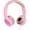 Donuts, variant on LilGadgets Connect+ Style Wired Headphones for Kids for School with SharePort® Technology, Child-Friendly Foldable On-Ear Headset with Built-in Microphone, Comfy for Kids Headphones, Pink