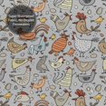 thumbnail image 5 of Shower Curtain, Bohemian Funny Cute Chicken Waterproof Fabric Plastic Shower Curtain, Drying Fast Bathroom Curtain with 9 Buttonholes, Ruffle Shower Curtain 60x72in, 5 of 8