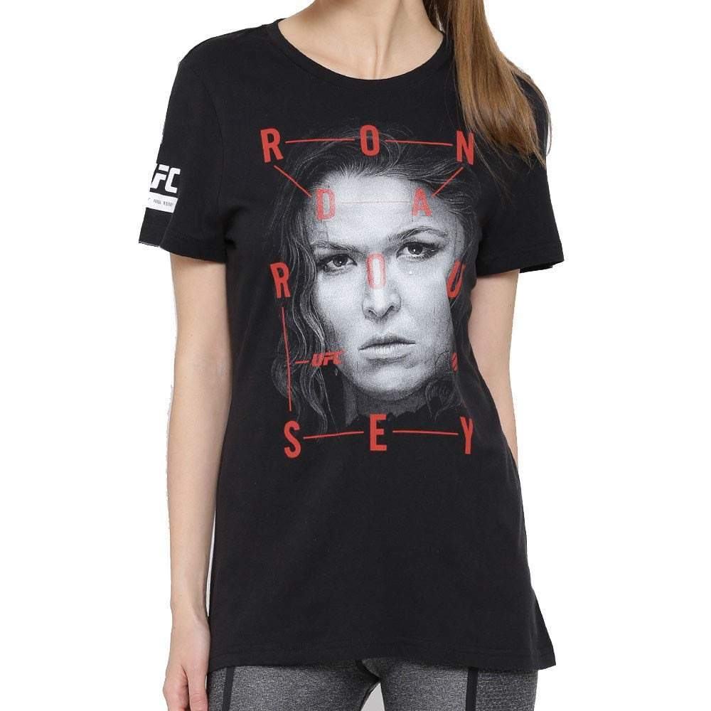 Ronda Rousey UFC Women's Fan Gear Artist Fighter T-Shirt AP6860 | Canada