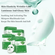 Mooyam 10 Pack Face Masks Skincare Sheet Mask Aloe Vera Sheets Mask, Hydrating Face Masks Soothing Facial Mask for All SkinTypes Sun Care, Facial Masks for Women Skin Care Sheet Masks for Face