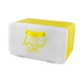 thumbnail image 2 of Caja de almacenamiento de hierro Socinas para el hogar 13.98x8.46x8.46 "Organizador de maquillaje multipropósito para la mesa de la mesita de noche Amarillo, 2 of 9