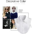 thumbnail image 4 of CAILDANL Fake Collar Detachable Blouse Collar Half Shirts Faux False Collar for Women & Girls Favors, 4 of 8