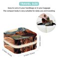 thumbnail image 5 of Yak Travel Portable Square Jewelry Box - Bracelet Holder and Jewelry Stand - Ideal for Rings, Earrings, Necklaces, and Bracelets - Suitable for Girls and Women, 5 of 6